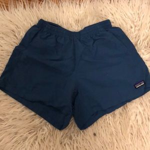 Blue Patagonia shorts